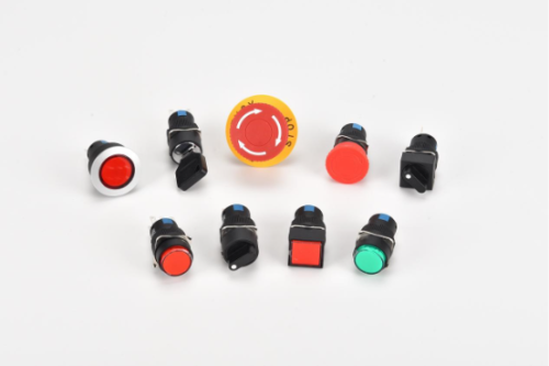 LA156 Series 16mm Plastic Push Button Switch for Electrical Control Panels